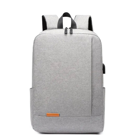 1 Pack 15.6 Inch Business Simple Computer Backpack Usb Charging